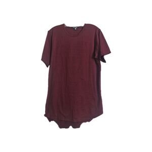 Rustic Dime Shirt Mens Large Tall Red Short Sleeve T-Shirt